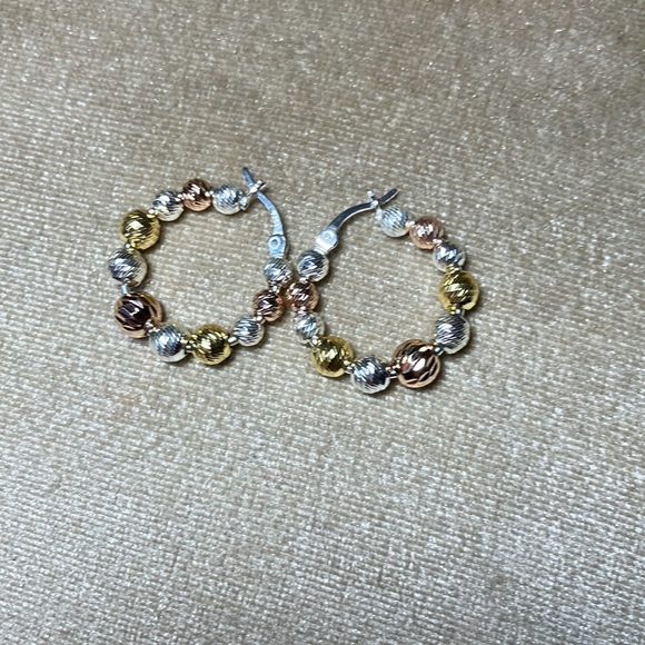 Multi color mini hoops - Picture 5 of 5